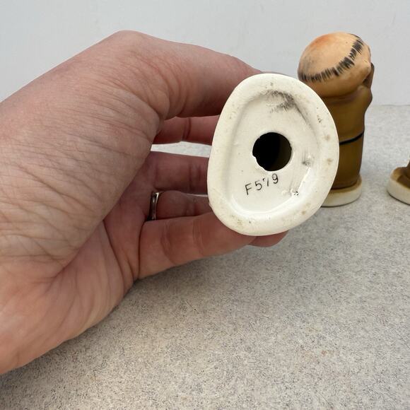 Vintage Set of 3 NORCREST Friars Munks No Evil - See Hear‎ Speak F579 Japan - Picture 7 of 9